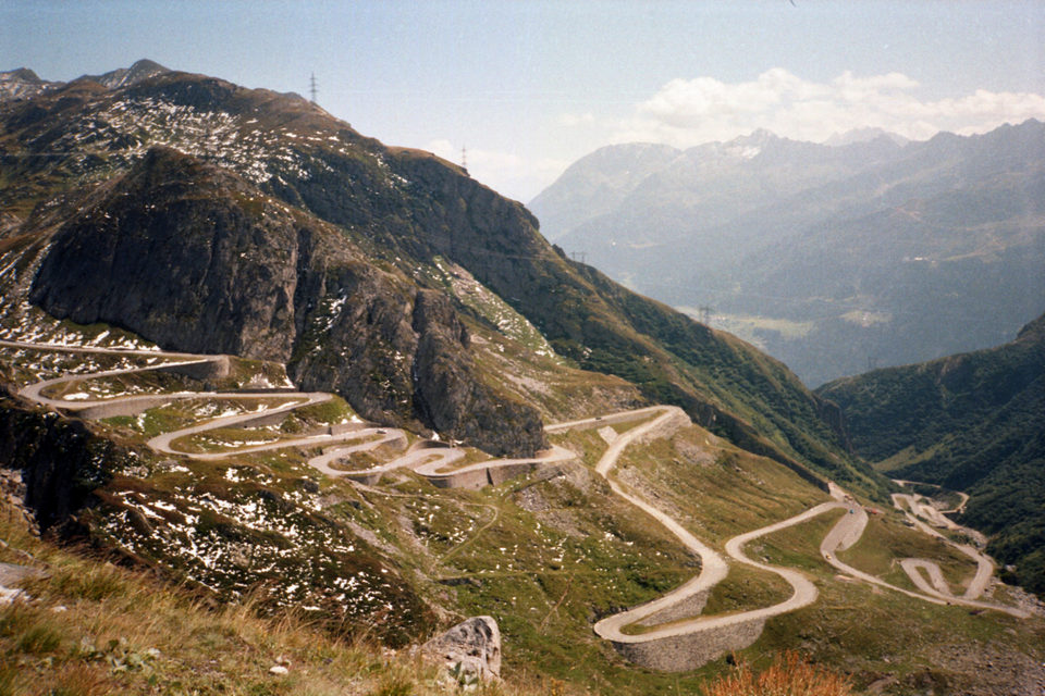Die alte Gotthard-Paßstraße